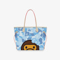 Blue Camo Tote