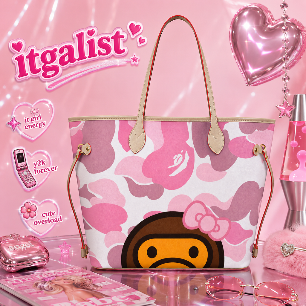 Pink Camo Bag